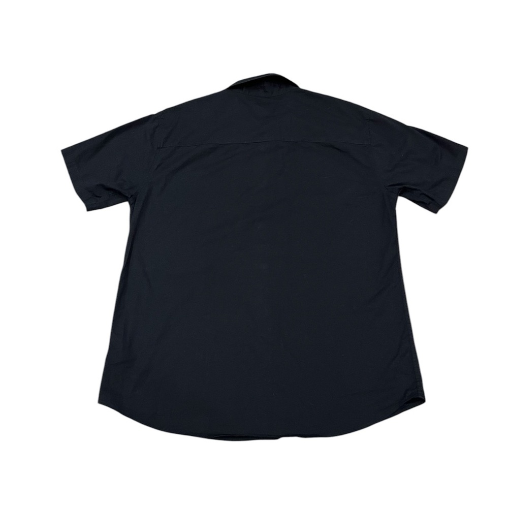 Zoo York Unbreakable Men's Shirt XL Button Up Short Sleeve Black - Picture 2 of 3